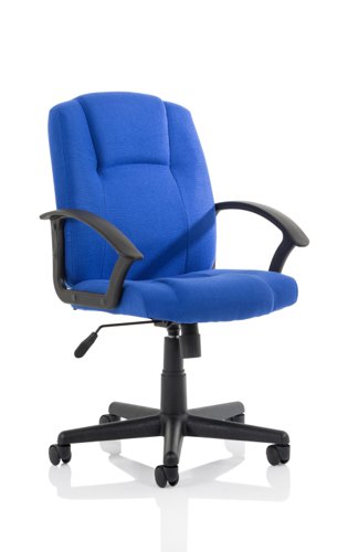 Bella Executive Managers Chair Blue Fabric EX000247 DD