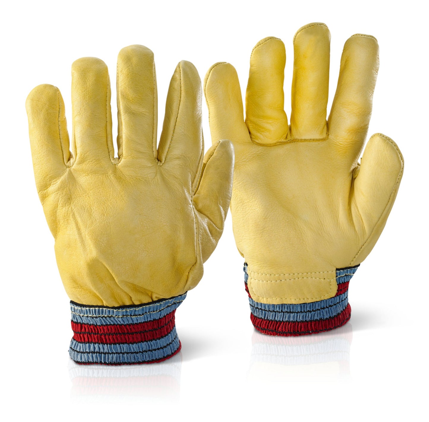 Beeswift Freezer Gloves One Piece Back Yellow  (Box of 10)