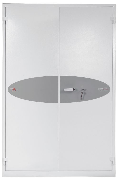 Phoenix Fire Ranger Size 4 Fire Safe Key Lock White FS1514K - DD