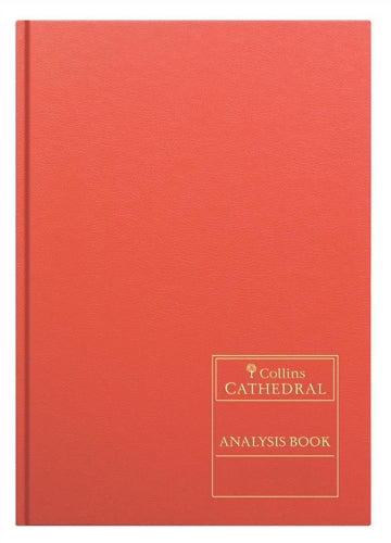 Collins Cathedral Petty Cash Book Casebound A4 3 Debit 9 Credit 96 Pages Red 69/3/9.1 - 811252