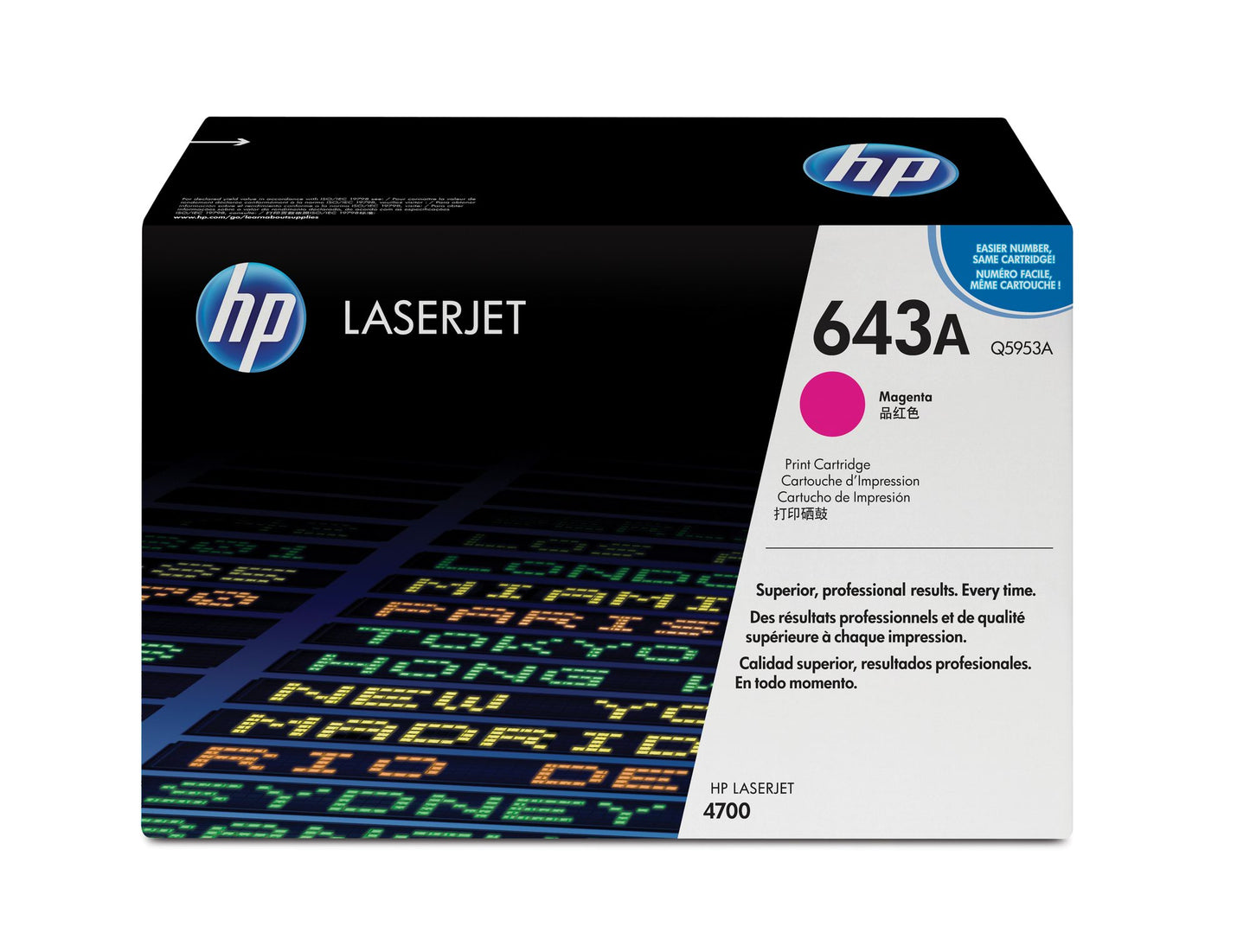 HP Q5953A COLOUR LJET 4700 MAGENTA TONER