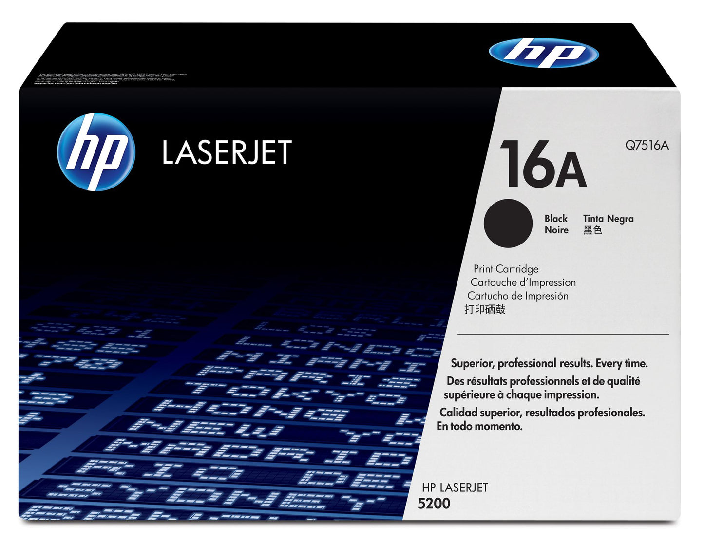 HP Q7516A LJ5200 BLACK TONER 12K