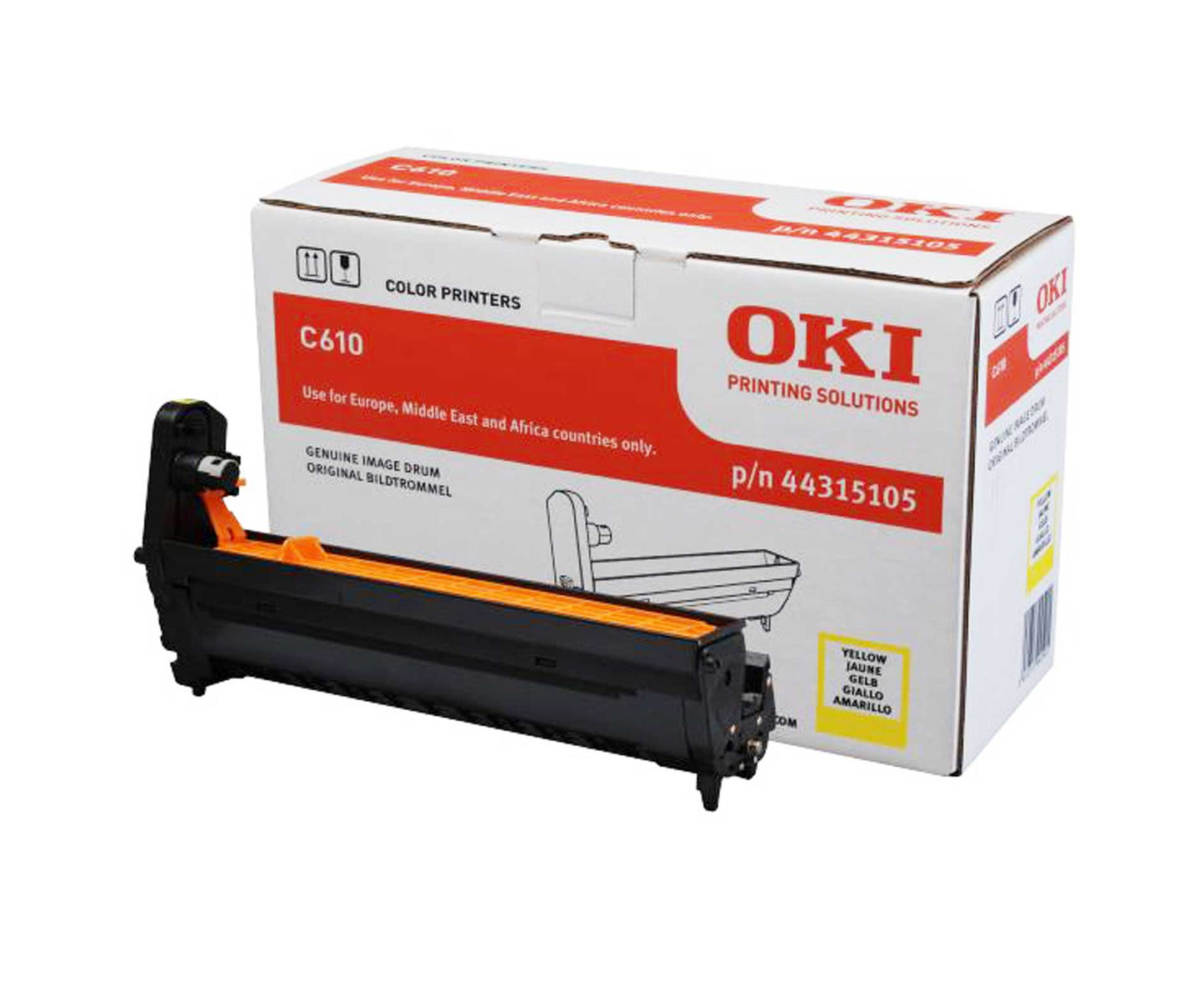 C610 YELLOW DRUM