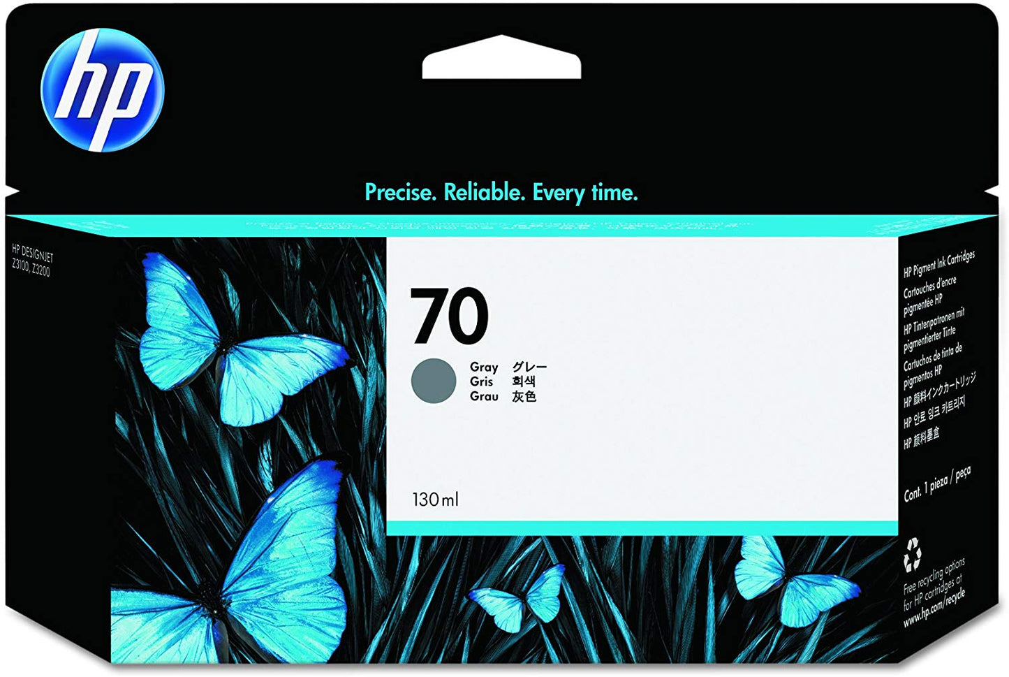 HP C9450A NO70 130ml Grey Ink