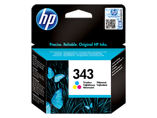 HP C8766E 3 COLOUR INK CART 7ml NO.343
