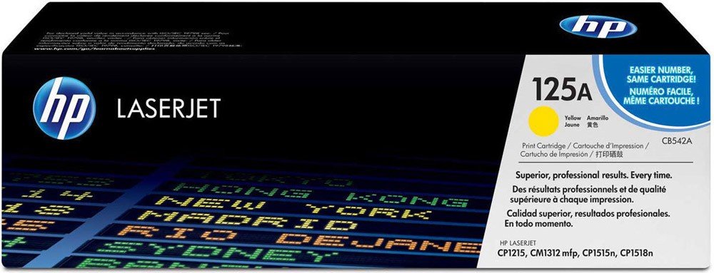HP CB542A Yellow Toner 125A