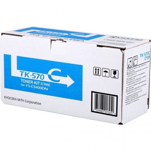 Kyocera TK570C Cyan Toner 12k pages