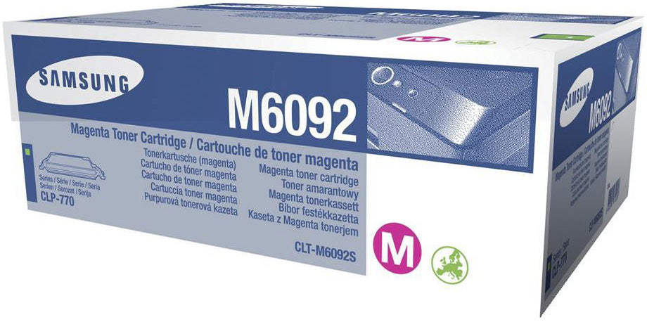 Original Samsung CLP770 Magenta Toner CLT-M6092S HP SU348A 7000 Pages Original Toner