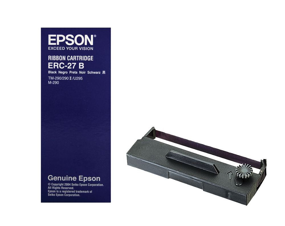 Original Epson ERC-27 Black Original Fabric Ribbon (C43S015366)