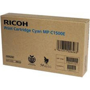 Original Ricoh MPC1500 Cyan Toner Ctg 888550