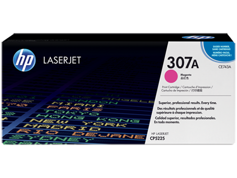 Original HP CE743A Magenta 7000 Pages Original Toner 307A