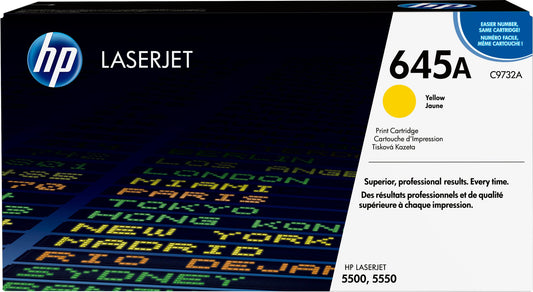 HP C9732A YELLOW TON CART LJET 5500 12K