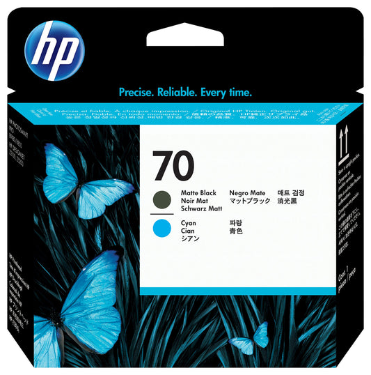 HP C9404A No 70 PHead Matte Black + Cyan