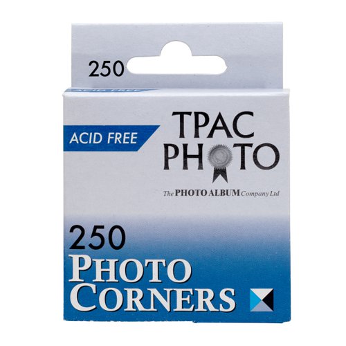Photo Album Co Self Adhesive Vinyl Photo Mounting Corners Clear (Pack 250) - PC250