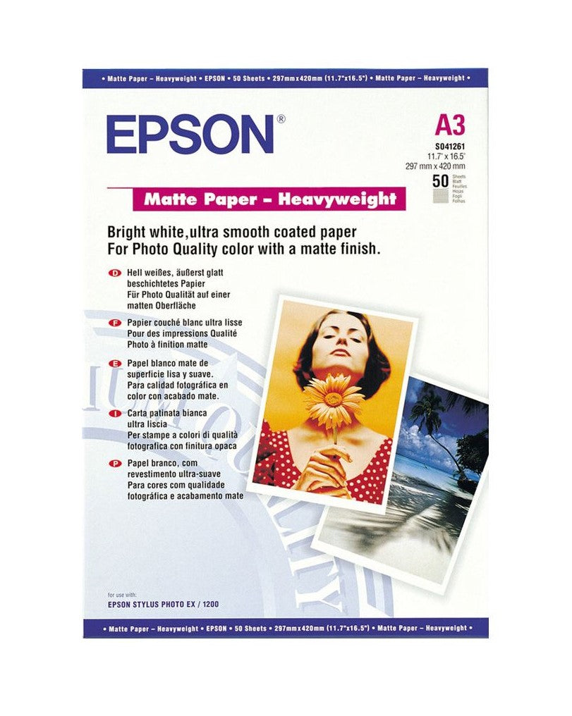MATTE HEAVYWEIGHT PAPER A3 50SHEETS