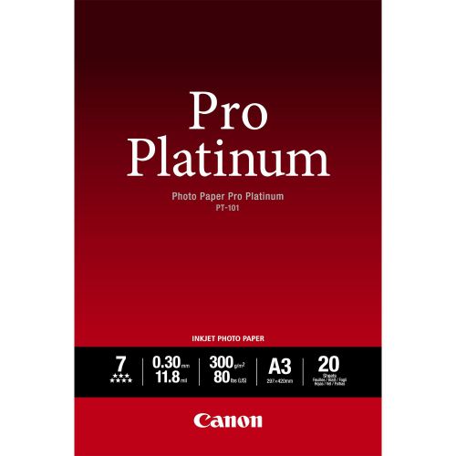Canon PT-101 A3 Photo Paper (Pack 20) - 2768B017