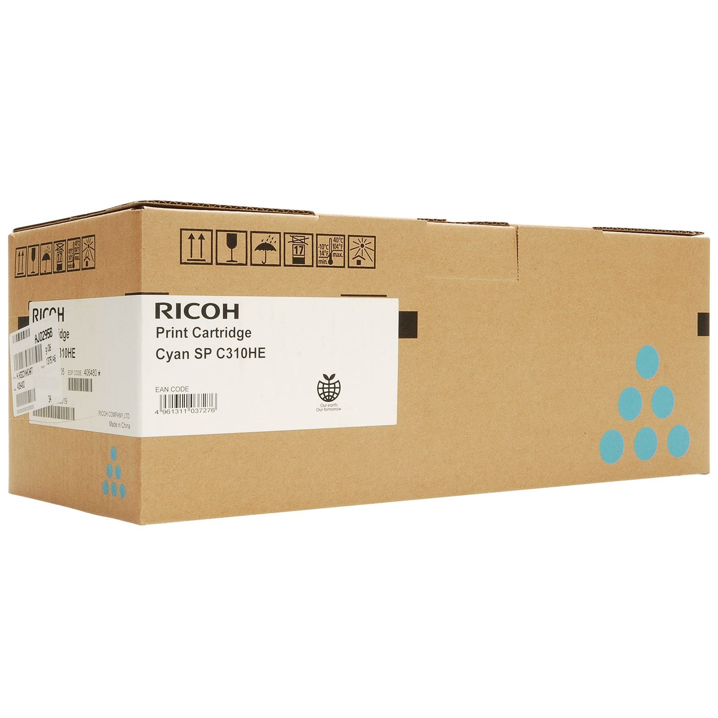Original Ricoh SPC311 Cyan Toner Ctg 406480 407637
