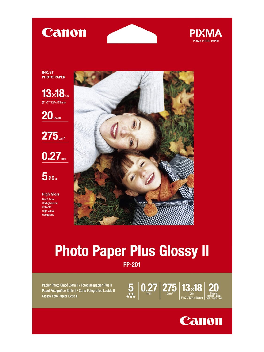 CANON 2311B018 PP201 5X7 20 SHTS
