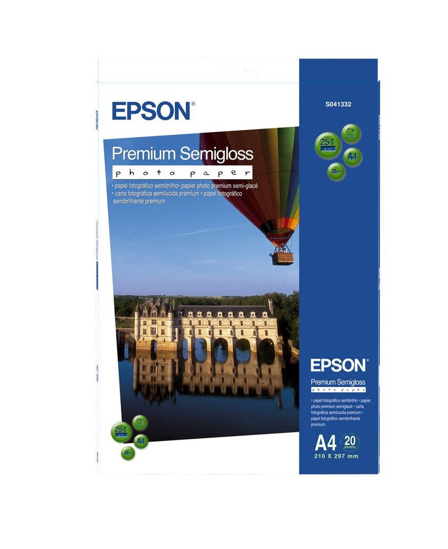 PREMIUM SEMIGLOSS PHOTO A4 PACK20