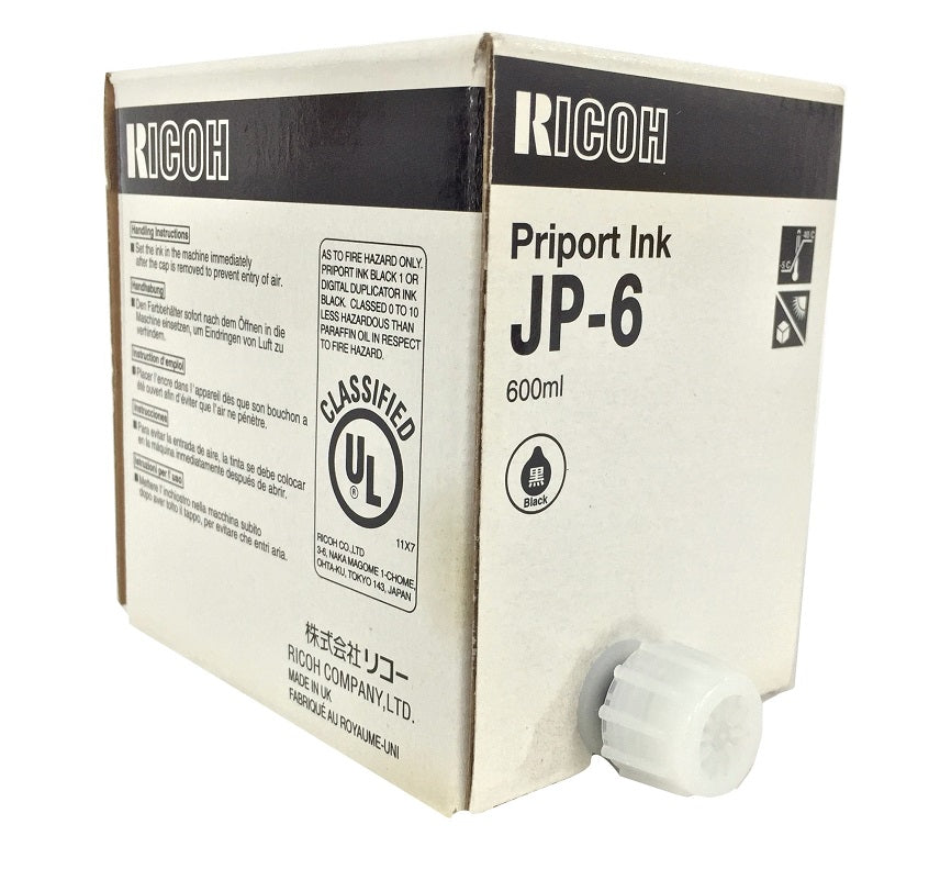 Original Ricoh JP1010 Ink Ctg Black 893058 JP6