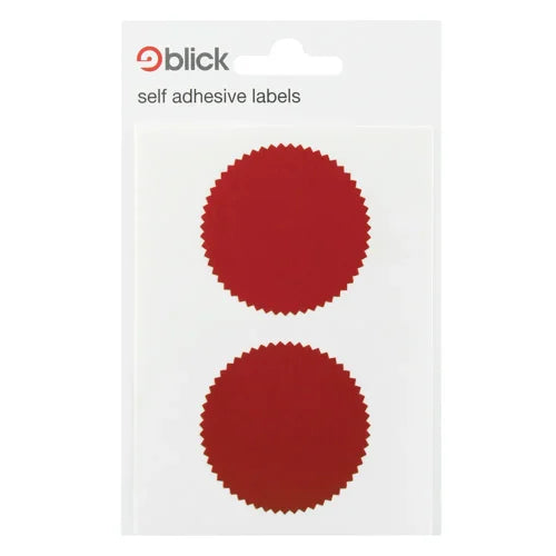 Blick Labels Company Seal 50mm Diameter 8 Labels x20 (Pack160 ) - RS014652