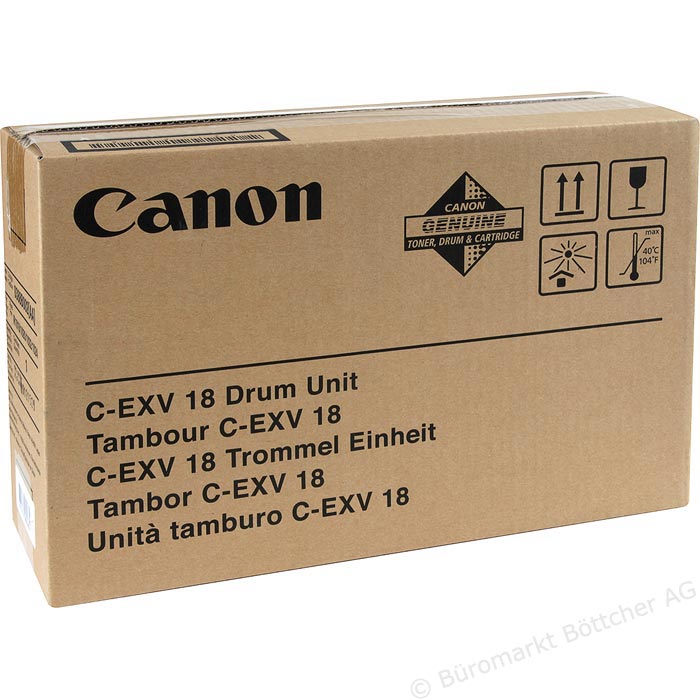 Original Canon 0388B002AA IR1018/1022 Black Drum CEXV18