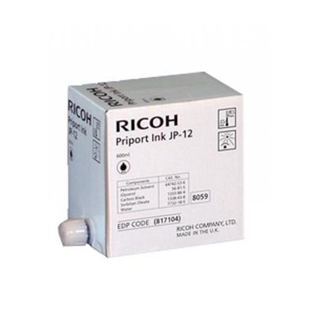Ricoh Priport JP1210 817104 5 x600cc Ink