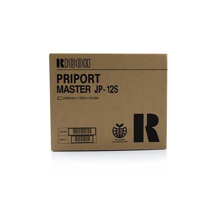 OEM Ricoh Priport JP1210 Master 2 Pack 817534 JP12S
