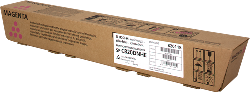 Original Ricoh SPC820 Magenta Toner Ctg 820118 821060