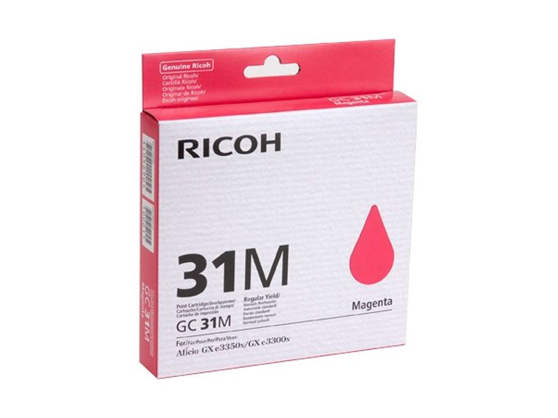 Original Ricoh GX3300 GC31M Gel Ctg Magenta 405690