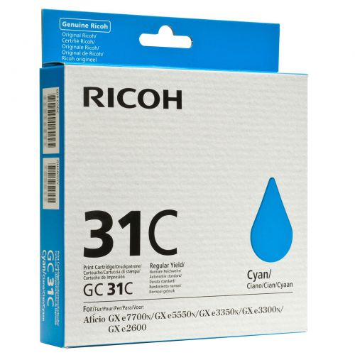 Ricoh 405689 ink cartridge 1 pc(s) Original Cyan
