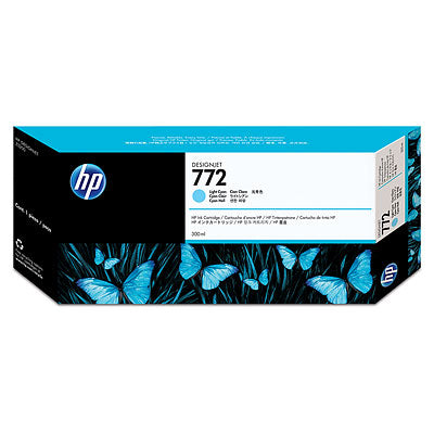 HP CN632A No 772 Light Cyan Ink 300 Ml