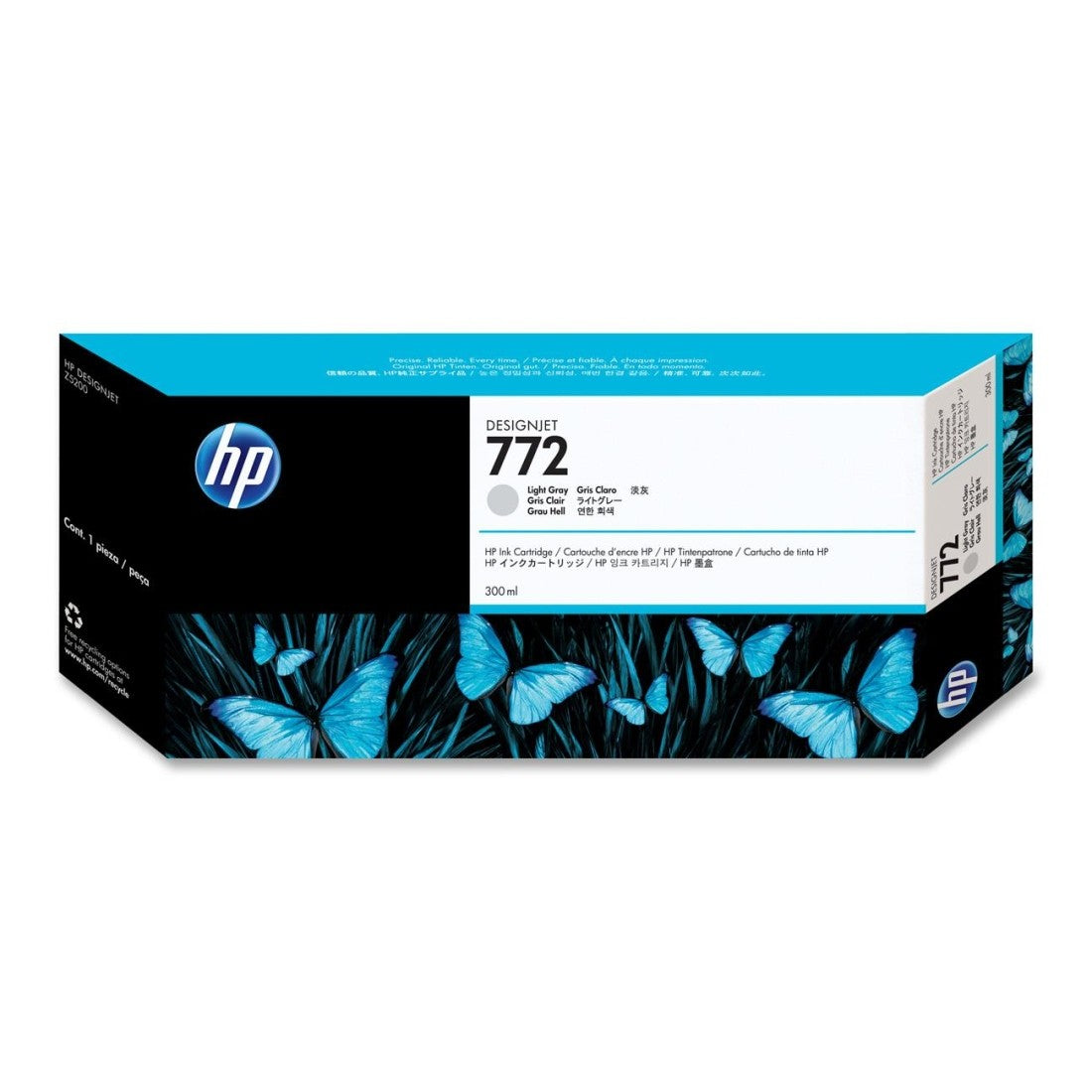 HP CN634A No 772 Light Grey Ink 300 Ml