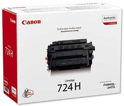 Original Canon 3482B002AA 724 High Yield Black Toner