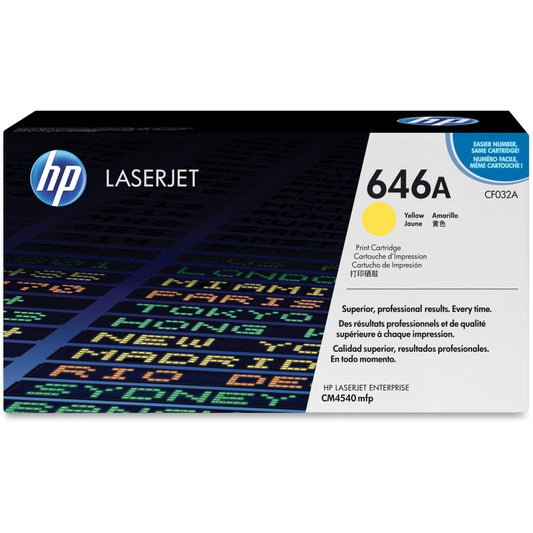 OEM HP CF032A (646A) Yellow Toner