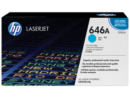 Original HP CF031A (646A) Cyan Toner
