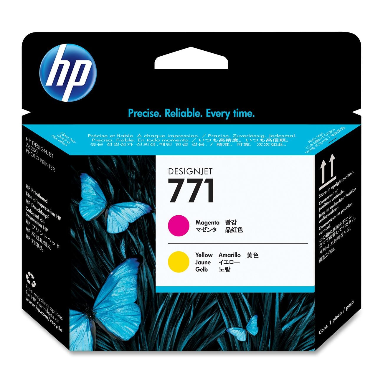 HP CE018A No 771 Mag & Yell Printhead