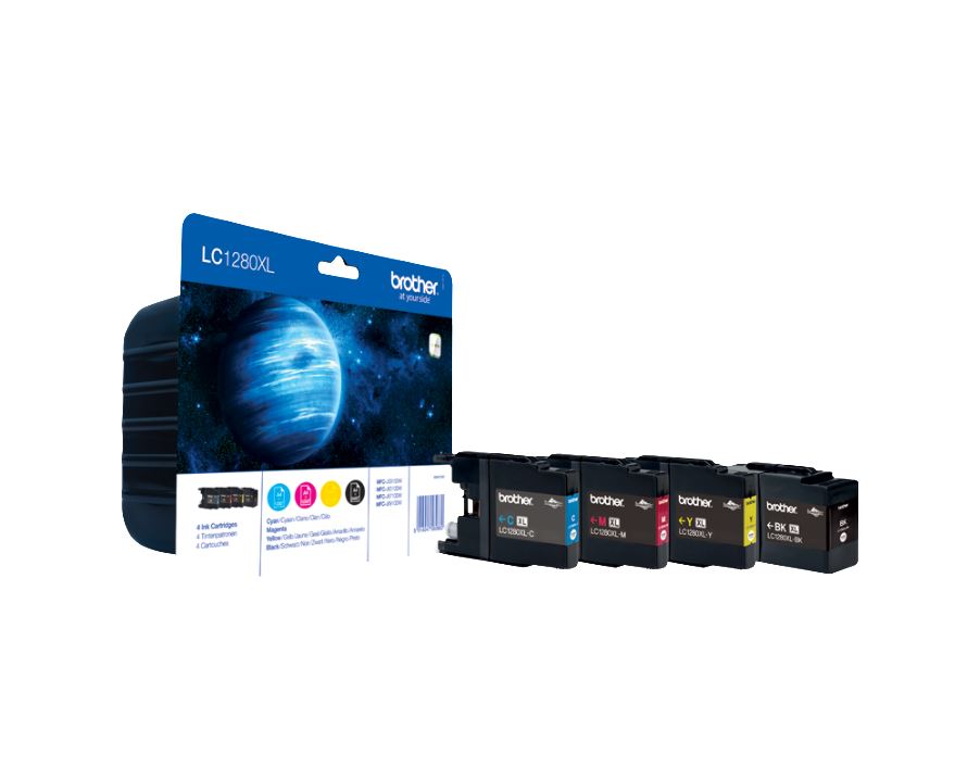 LC1280XL BK/C/M/Y VALUE PACK