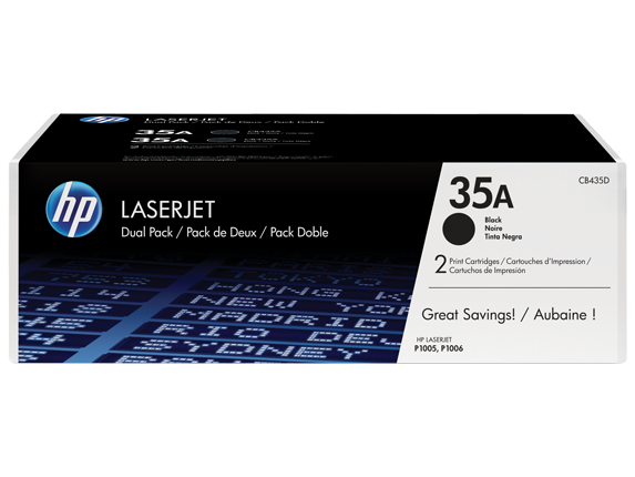 HP CB435AD LJ P1005 P1006 TWIN PACK