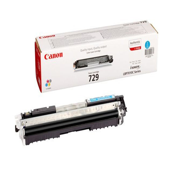Original Canon 4369B002 (729 C) Toner Cyan 1000 pages