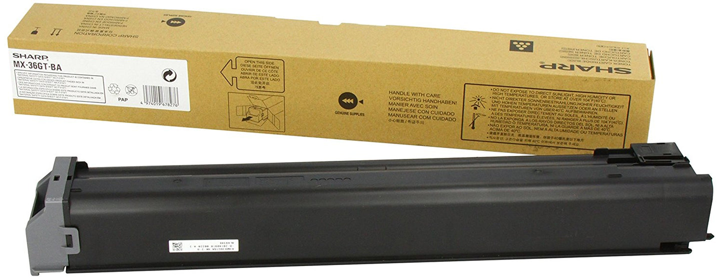 Original Sharp MX-36GTBA Black 24000 Pages Original Toner