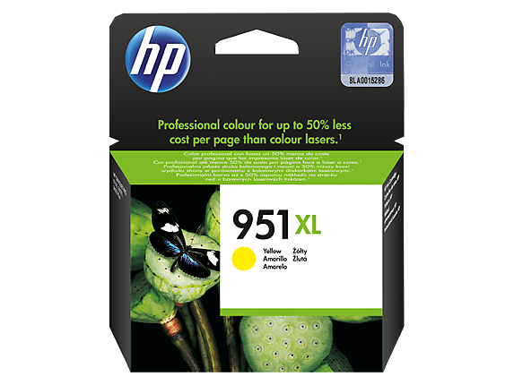 HP CN048A 951XL YELLOW INK CARTRIDGE