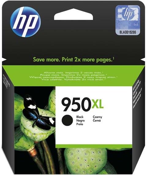 Original HP 950XL High Yield Black 2300 Pages Original Ink CN045AE