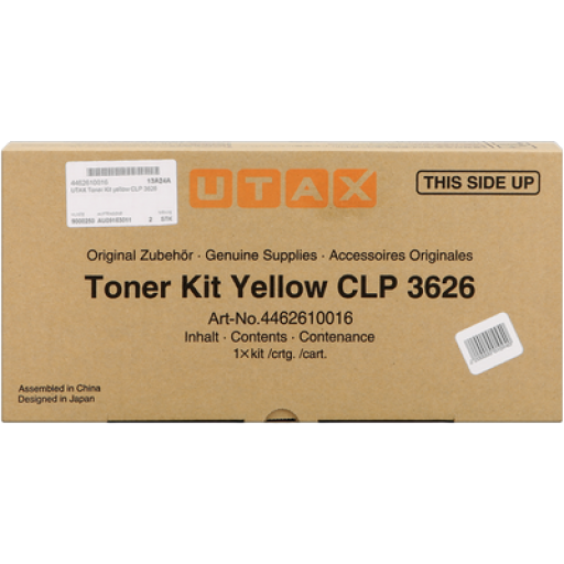 OEM Utax CLP3626 Yellow Toner Ctg 4462610016