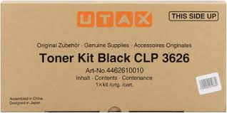 Original Utax CLP3626 Black Toner Ctg 4462610010