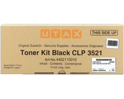 Original Utax CLP3521 Black Toner Ctg 4452110010