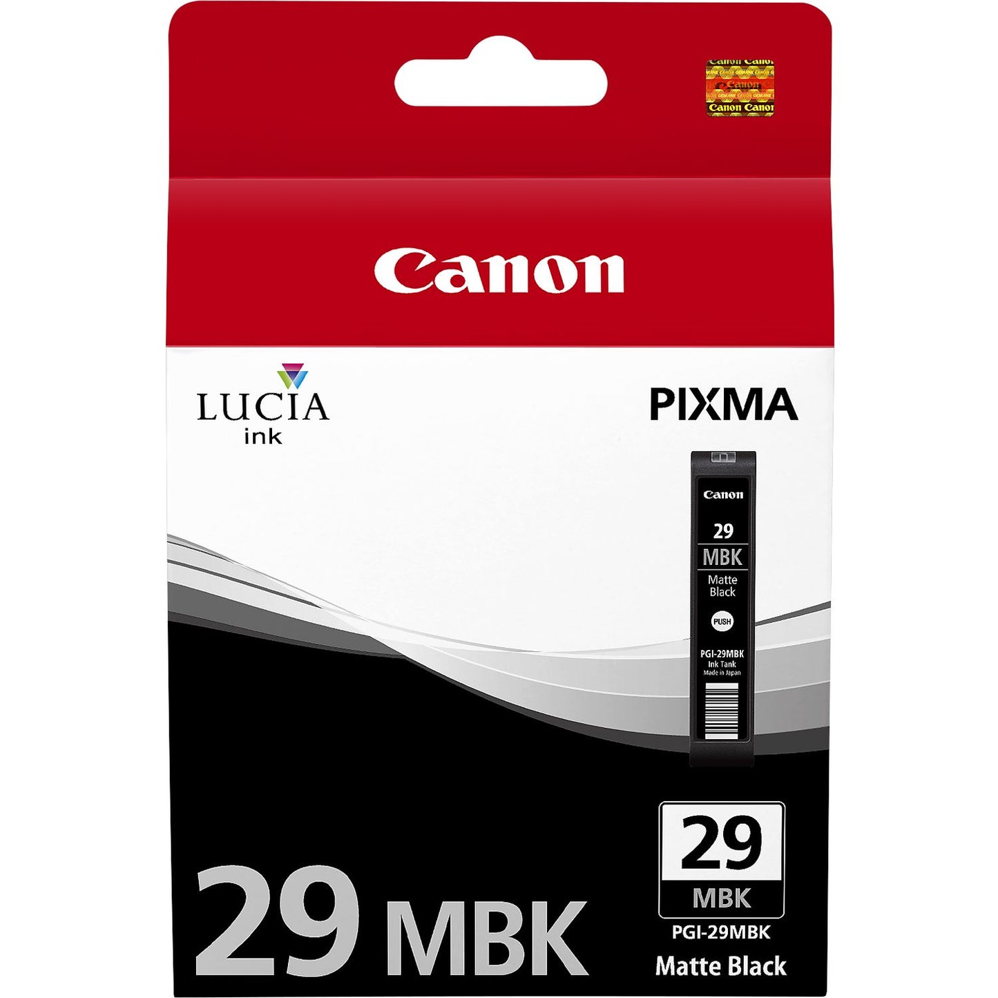 Original Canon 4868B001 PGI-29MBK Ink Cartridge Matte Black 1925 Photos 36ml