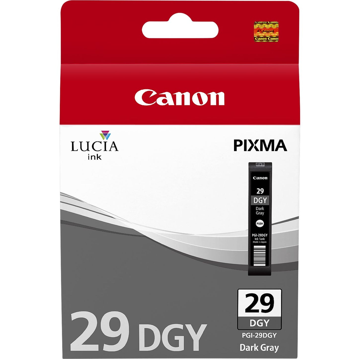 Original Canon 4870B001 PGI-29DGY Ink Cartridge Dark Grey 710 Photos 36ml