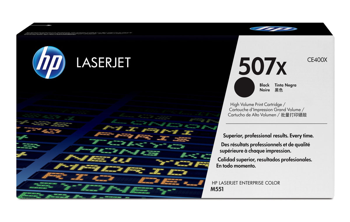 HP CE400X (507X) Black Toner