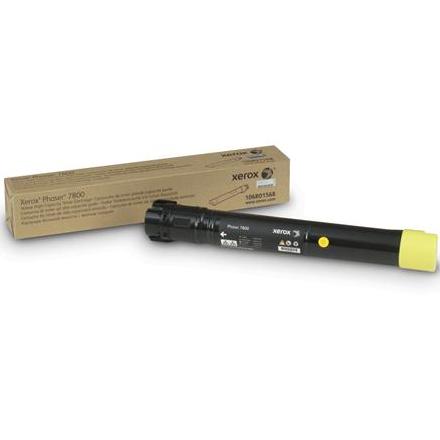 Original Xerox 106R01568 7800 Yellow 17200 Pages Original Toner